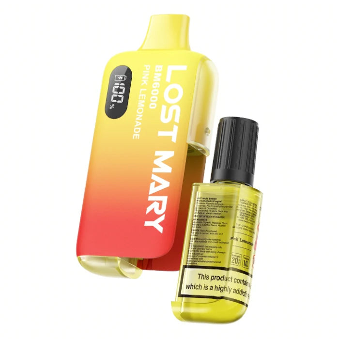 Pink Lemonade Lost Mary BM6000 Disposable Vape Kit