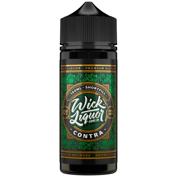 Contra Shortfill E-liquid by Wick Liquor 100ml