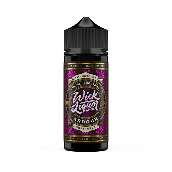 Ardour Shattered Shortfill E-Liquid by Wick Liquor 100ml