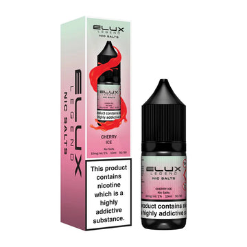 Cherry Ice Nic Salt E Liquid 10ml By Elux Legend