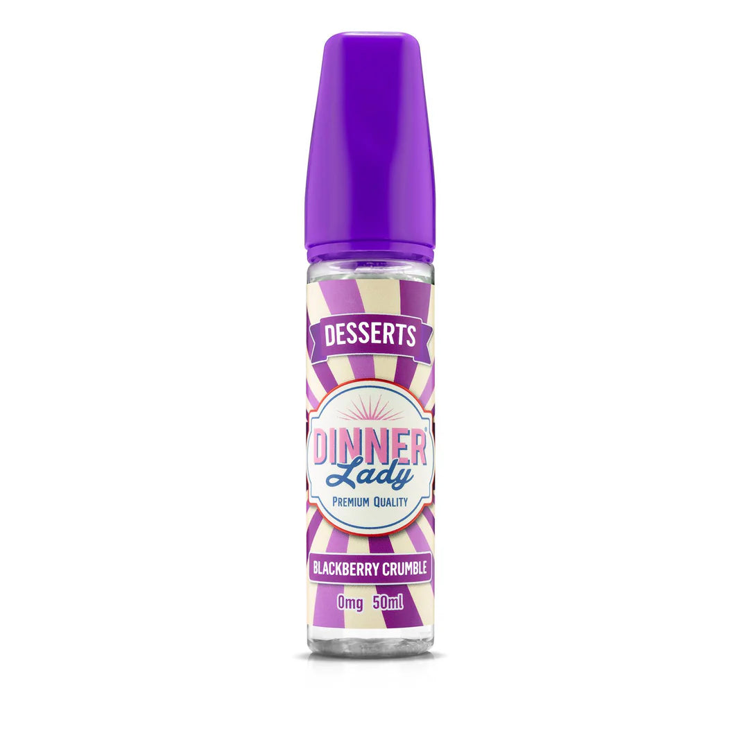 Blackberry Crumble Shortfill E-Liquid by Dinner Lady 50ml