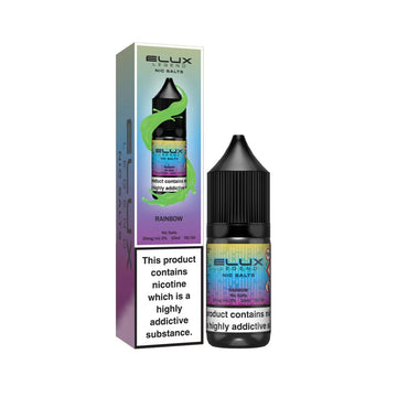Rainbow Nic Salt E Liquid 10ml By Elux Legend