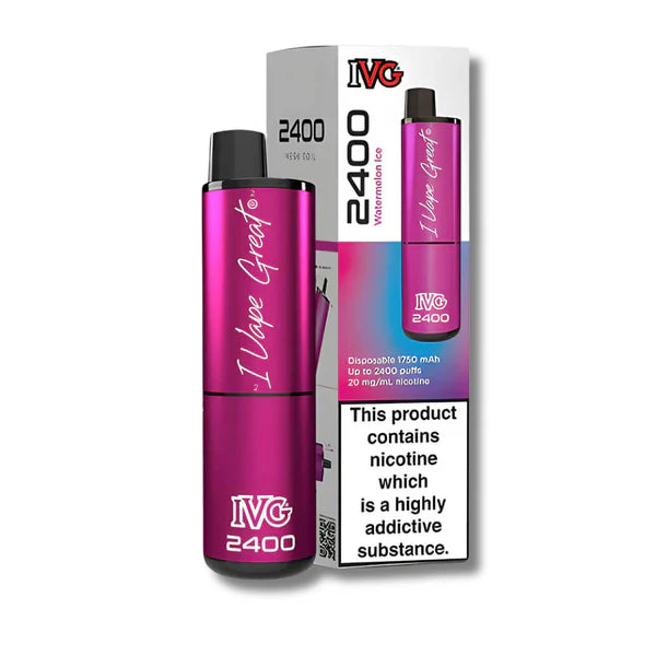 Watermelon Ice IVG 2400 Disposable Vape