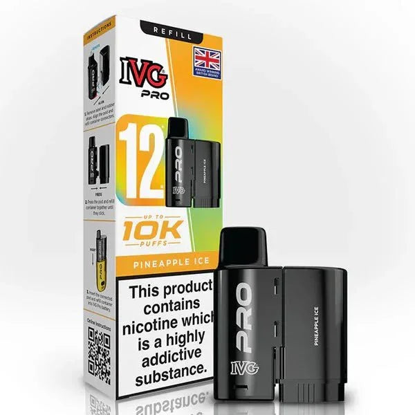 ivg pro 10k flavours IVG Pro 12 (Pro 10K) Prefilled Pod Kit