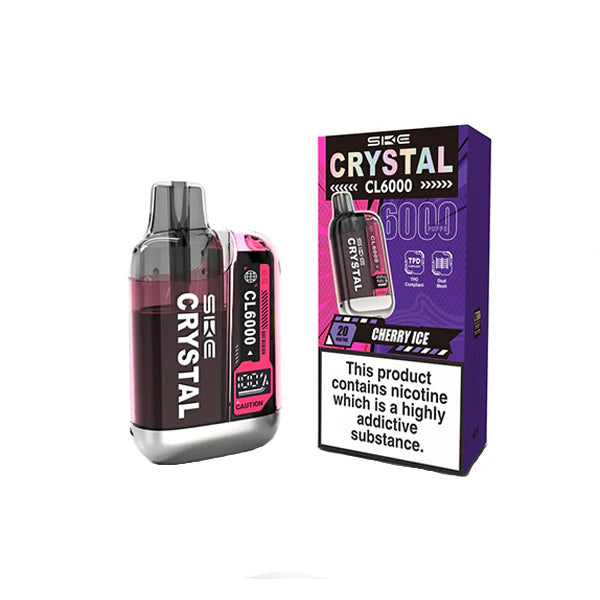 Cherry Ice SKE Crystal CL6000 Pod Kit