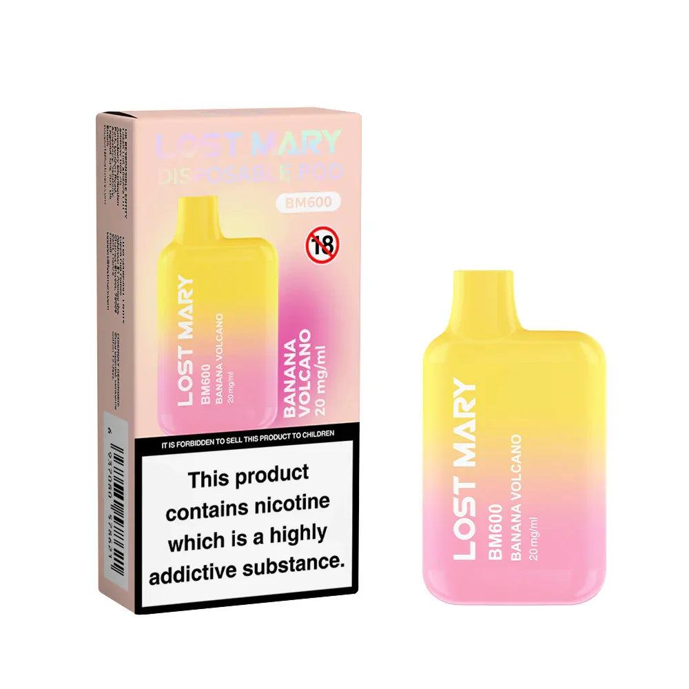 banana lost mary vape Volcano BM600 Prefilled Pod Kit Collaboration Select Flavor ::Pacific Cooler Flum Pebble X 6000