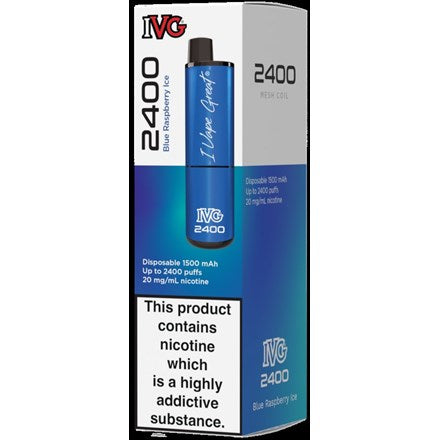 Grape Ice IVG 2400 Disposable Vape