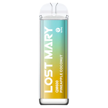 Pineapple Coconut Lost Mary QM600 Disposable Vape