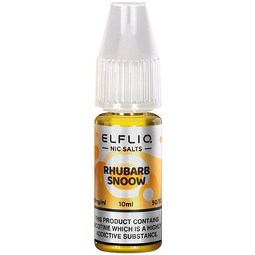 Rhubarb Snoow Nic Salt E Liquid 10ml By Elf Bar Elfliq