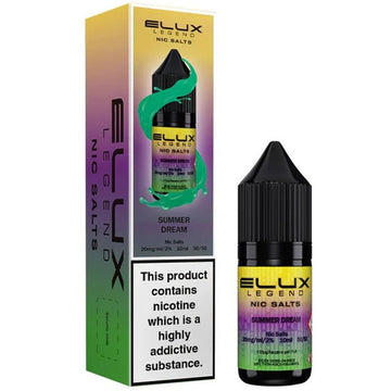 Summer Dream Nic Salt E Liquid 10ml By Elux Legend
