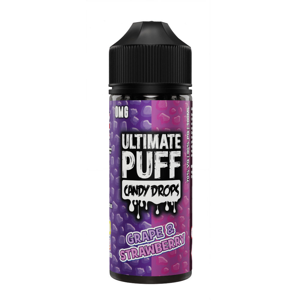 Ultimate Puff Candy Drops Grape & Strawberry Shortfill 0mg 100ml