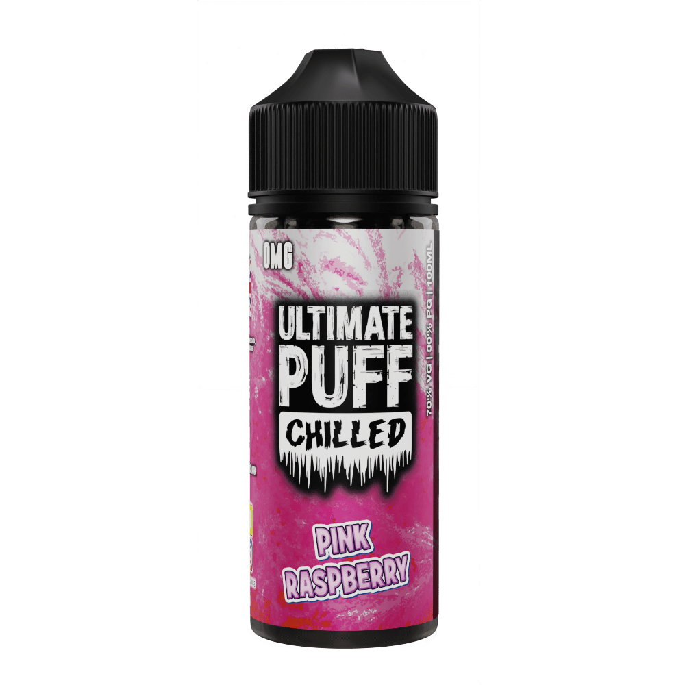 Ultimate Puff Chilled Pink Raspberry Shortfill 100ml E-Liquid