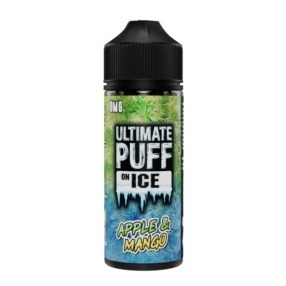 Ultimate Puff On Ice Apple & Mango Shortfill 100ml E-Liquid