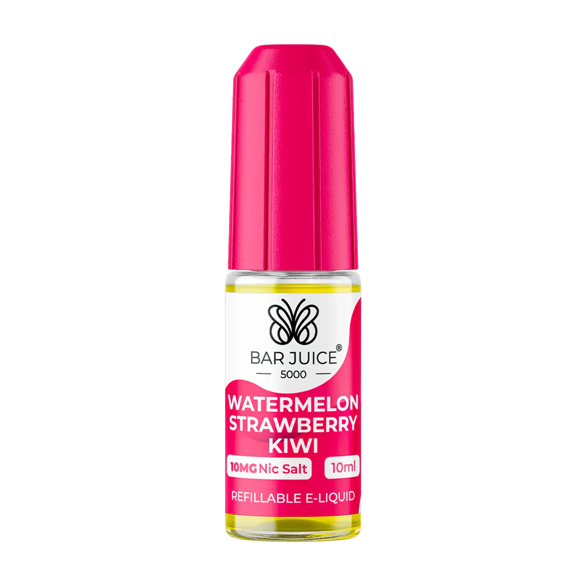 Watermelon Strawberry Kiwi Nic Salt E Liquid 10ml By Bar Juice 5000