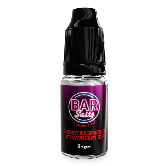 Cherry Raspberry Strawberry Ice Nic Salt E-Liquid by Bar Salts