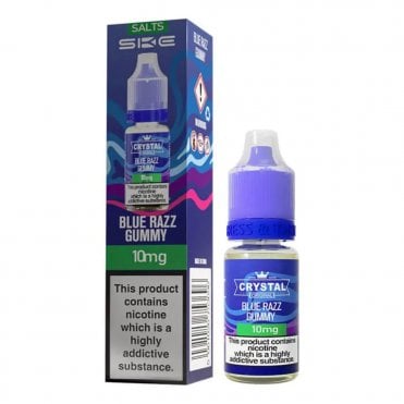 Blue Razz Gummy Nic Salt E-Liquid by SKE Crystal Original 10ml