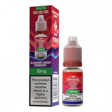 Blueberry Cherry Cranberry Nic Salt E-Liquid by SKE Crystal Original 10ml