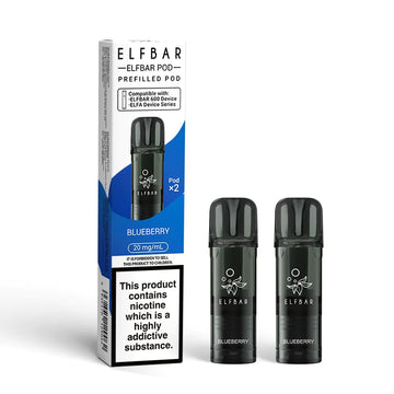 Elfbar 600 Prefilled Replacement Pods - 2PK - Blueberry