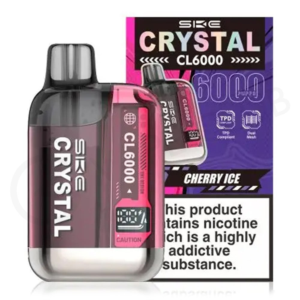 Cherry Ice SKE Crystal CL6000 Pod Kit
