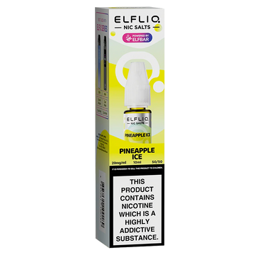 Pineapple lce Nic Salt E Liquid 10ml By Elf Bar Elfliq