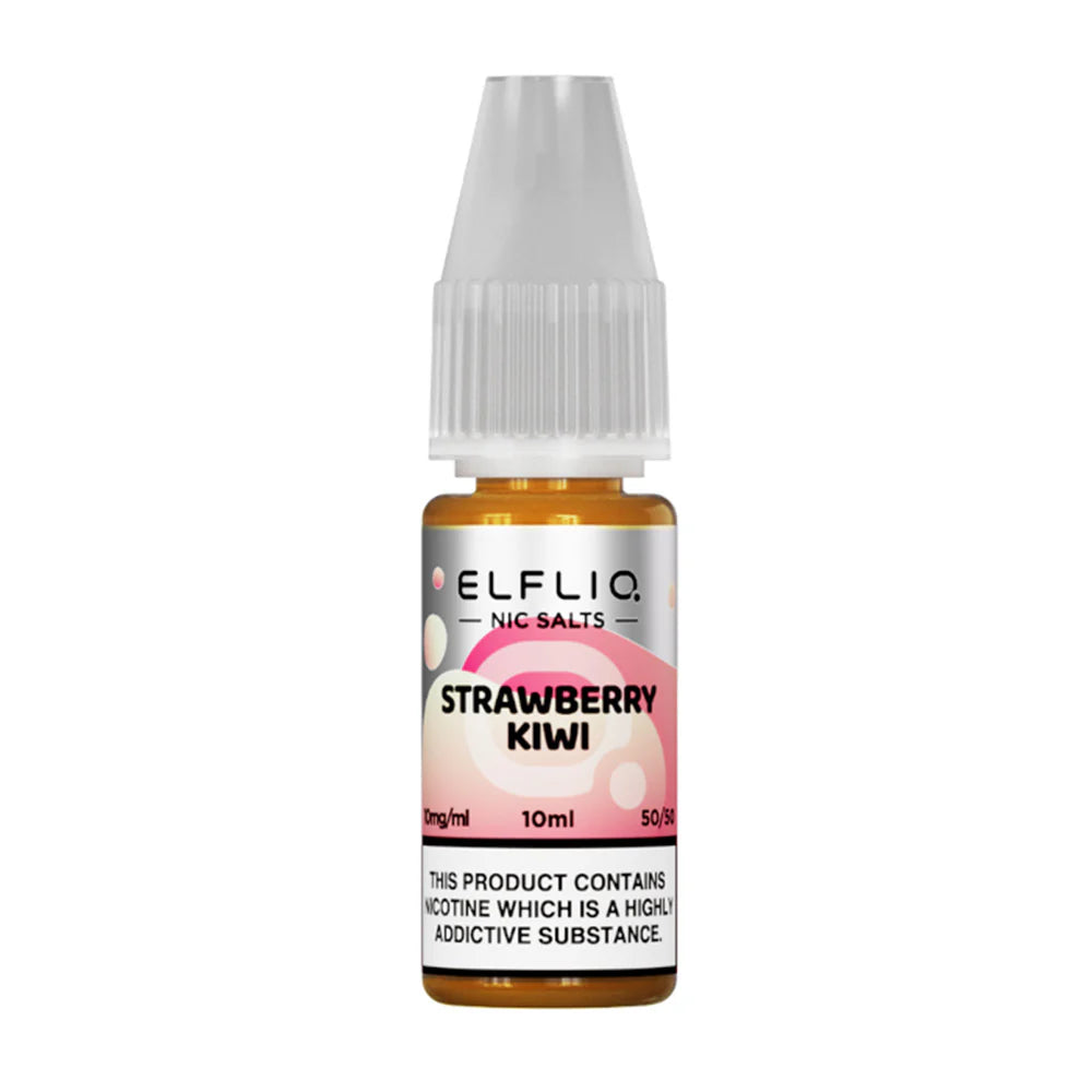 Strawberry Kiwi Nic Salt E Liquid 10ml By Elf Bar Elfliq