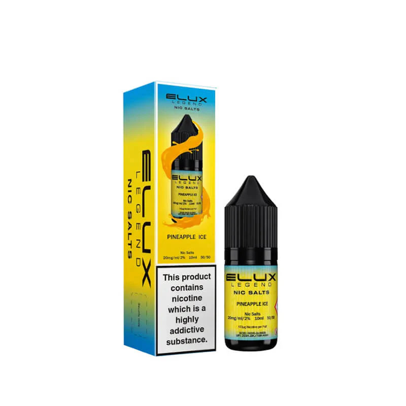 Pineapple Ice Nic Salt E Liquid 10ml By Elux Legend