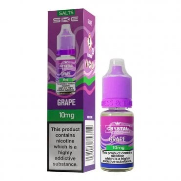 Grape Nic Salt E-Liquid by SKE Crystal Original 10ml