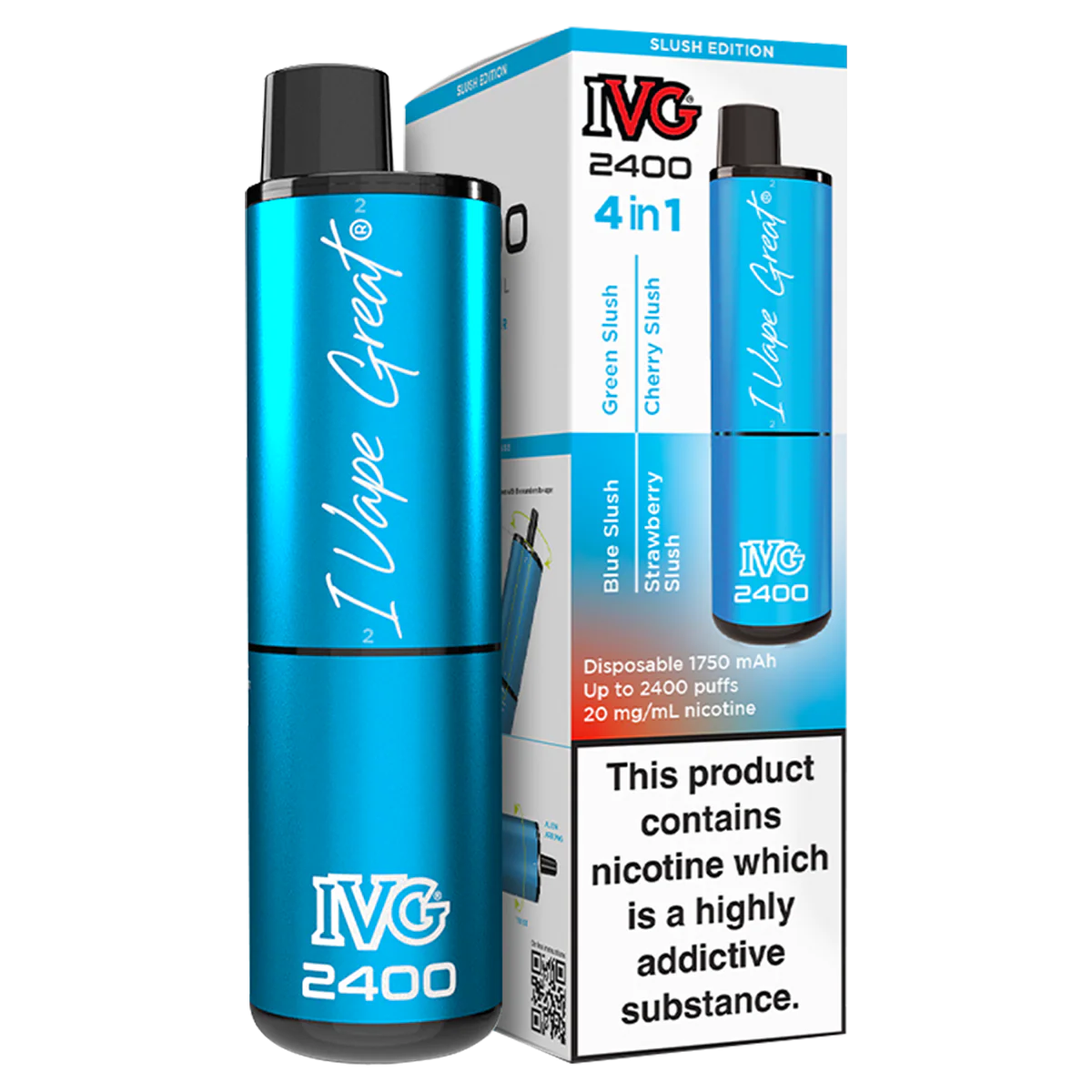 Slush Edition IVG 2400 Disposable Vape