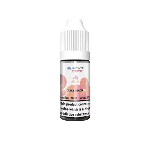 Juicy Peach Nic Salt E-liquid by Hayati Pro Max
