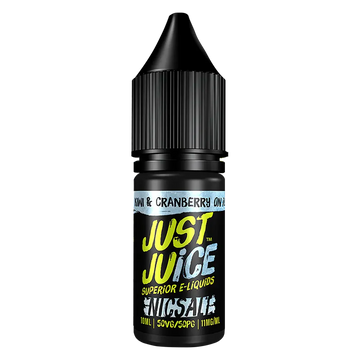 Just Juice Kiwi & Cranberry On Ice Nic Salt E-Liquid