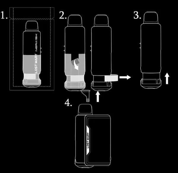 Lost Mary Nera 30K Fullview Pod Kit – 30000 Puffs Vape Kit