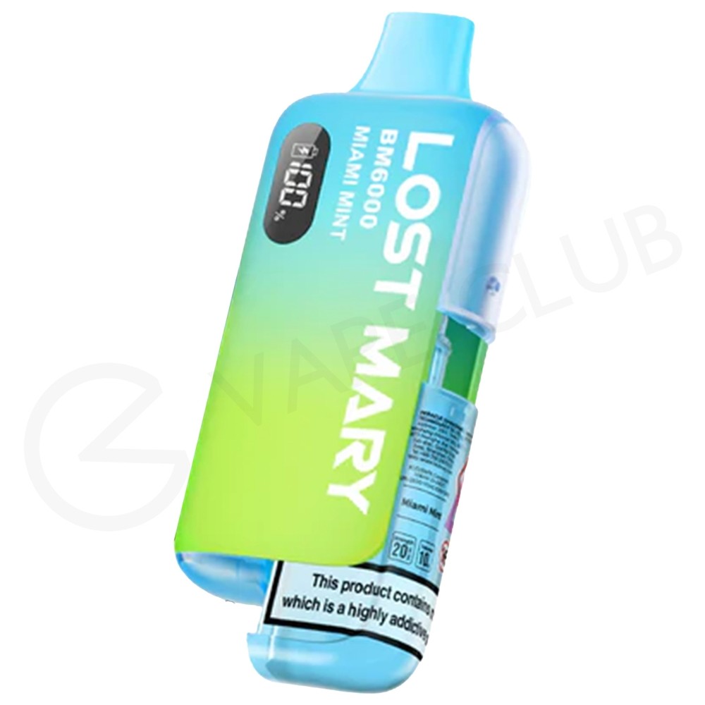 Miami Mint Lost Mary BM6000 Disposable Vape Kit