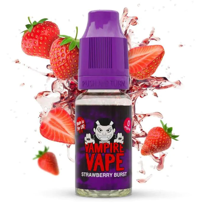 Strawberry Burst E-Liquid by Vampire Vape
