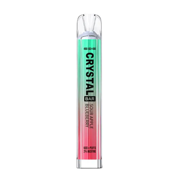 Sour Apple Blueberry Crystal Bar Disposable Vape