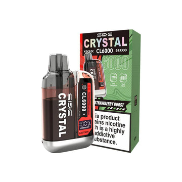 Strawberry Burst SKE Crystal CL6000 Pod Kit