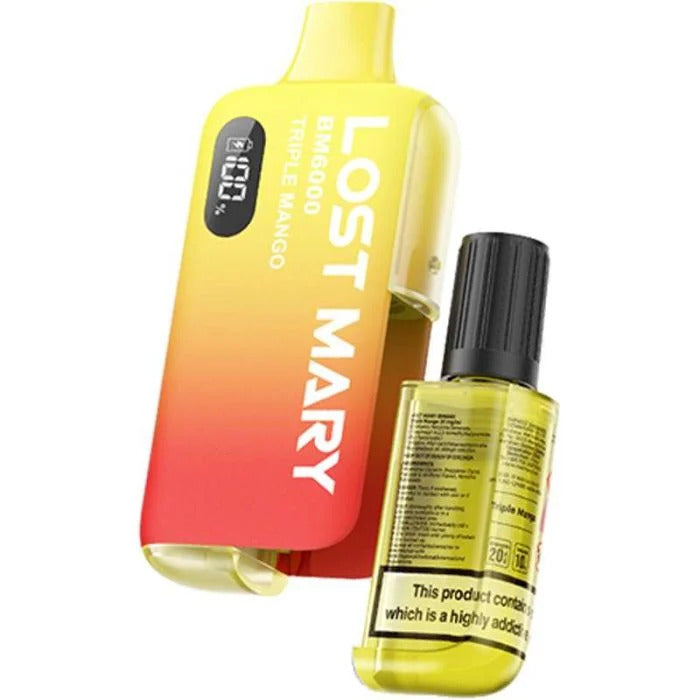 Triple Mango Lost Mary BM6000 Disposable Vape Kit