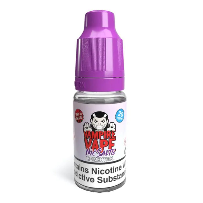 Ice Menthol Nic Salt E-Liquid by Vampire Vape