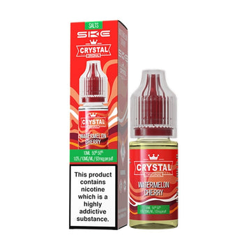 Watermelon Cherry Nic Salt E-Liquid by SKE Crystal Original 10ml