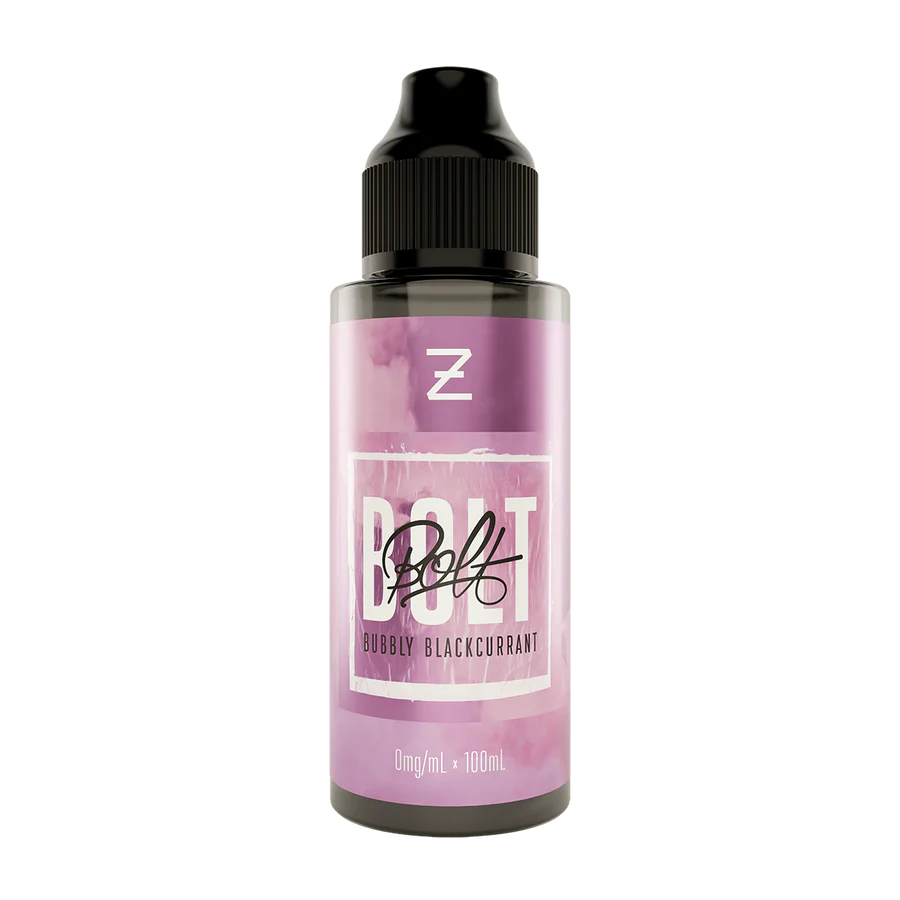 Bubbly Blackcurrant Shortfill E-Liquid by Bolt 100ml