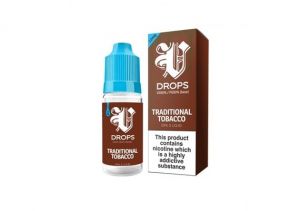 Traditional Tobacco  E-Liquid by V Drops 10ml